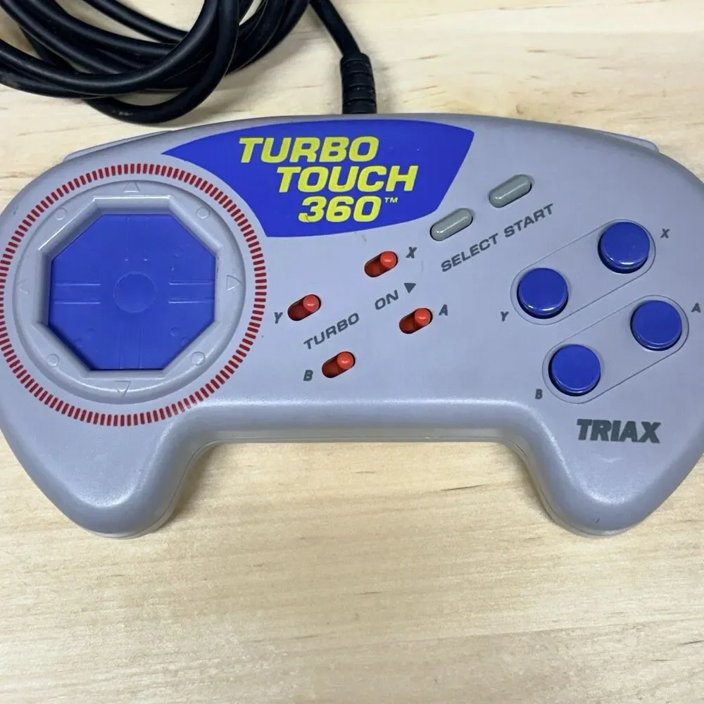 Super Nintendo SNES TURBO TOUCH 360 CONTROLLER *TESTED*